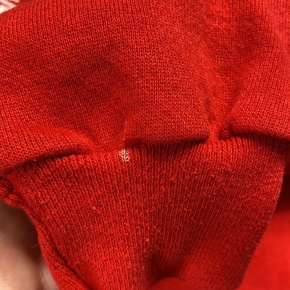 Vintage Artex University Northern Illinois Red Crewneck Sweatshirt Raglan Sleeve - Picture 7 of 8